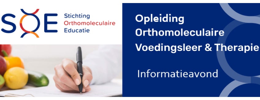Online Informatieavond Opleiding Orthomoleculaire Voedingsleer & Therapie